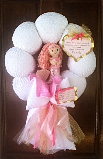 106."Little Mermaid" Baby wreath