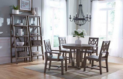 rustic style dining room