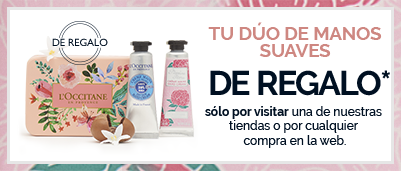 Duo de crema de manos gratis con L´Occitane