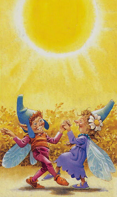 The Sun - Fairy Tarot The Sun - Fairy Tarot