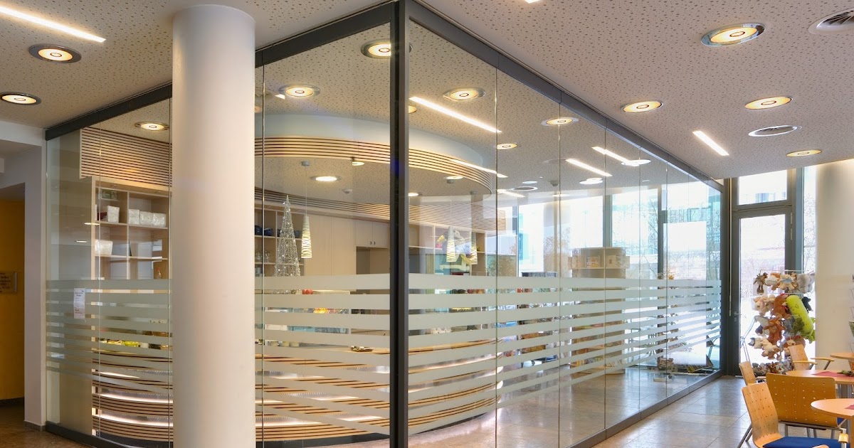 glass partition Single mall glass