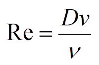 equaçao numero reynolds formula