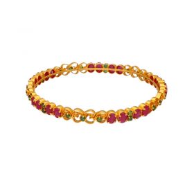Golden ruby bangles