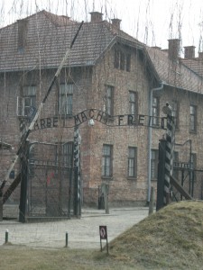 The Entrance to Auschwitz