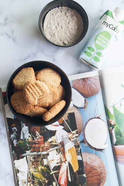 Biscotti integrali al cocco