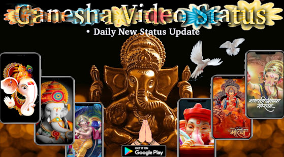 Ganesha Video Status - Full screen Ganesha Status Android App