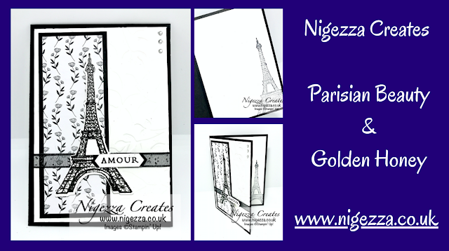 Nigezza Creates with Stampin' Up! Parisian Beauty & Golden Honey Card