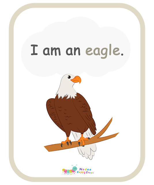 Guessing for Kids -  Who am I? - I am an eagle