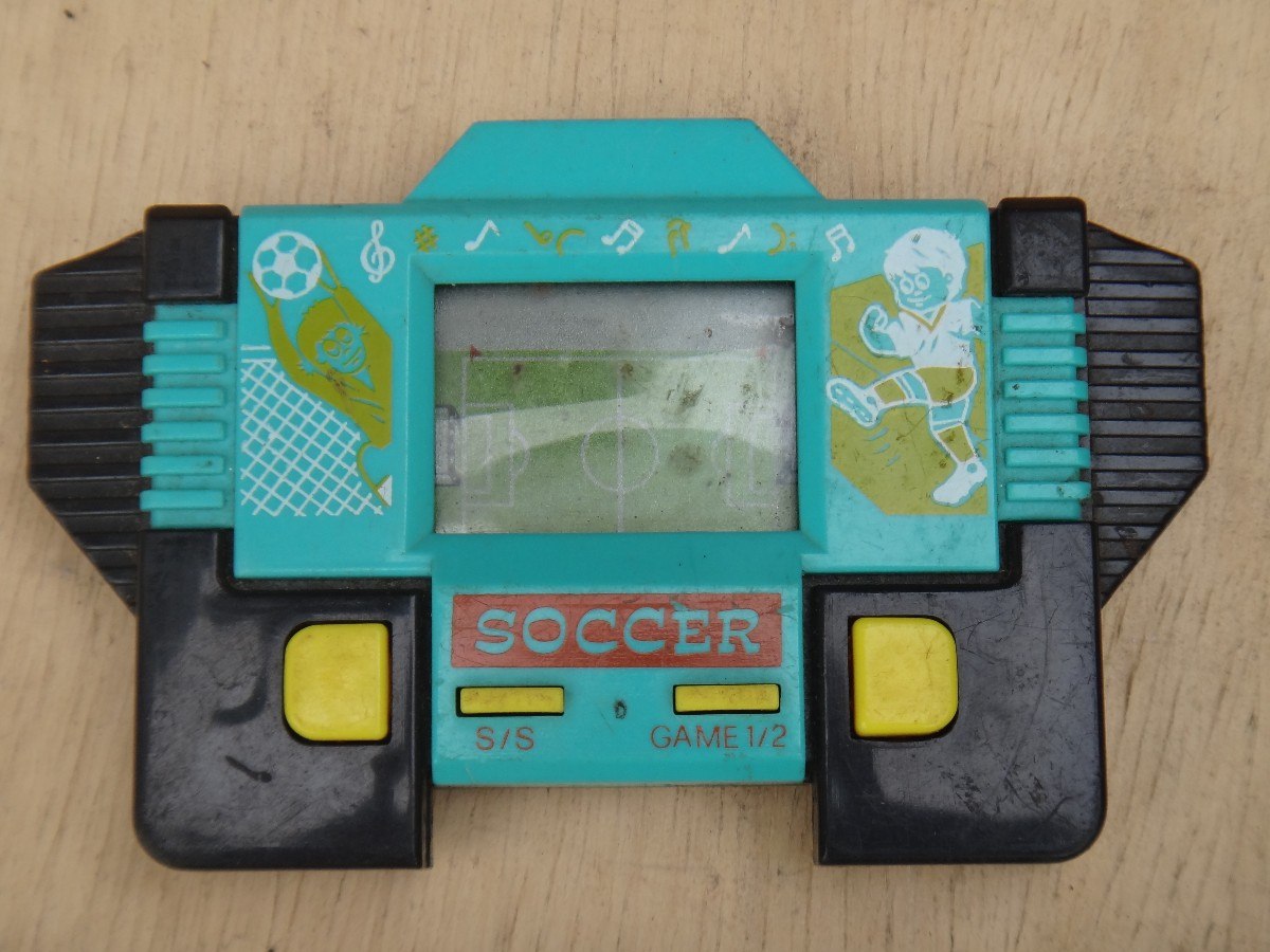Mini Game Futebol anos 80 90 Raro Handheld Game Soccer Vintage! 80s 90s 