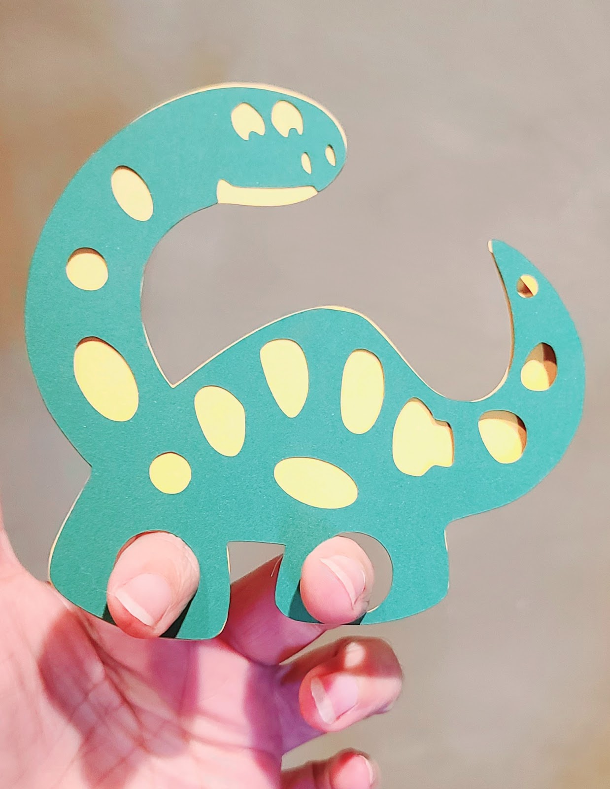 Fields Of Heather Dinosaur Finger Puppets With Free SVGS Cricut