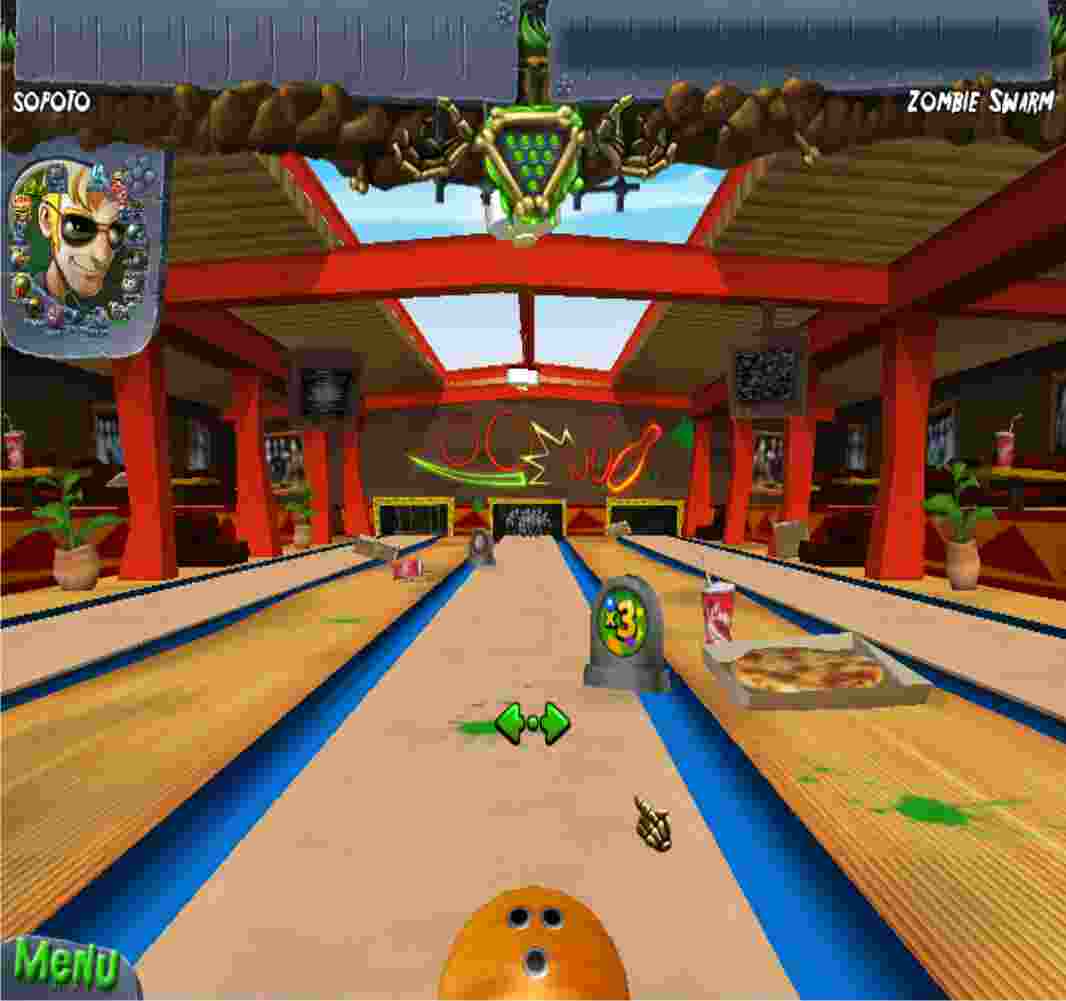 Game Zombie Bowling