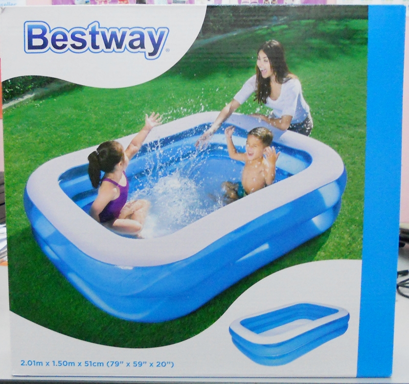 BongBongIdea BESTWAY SPLASH AND PLAY INFLATABLE POOL FOR CHILDREN AND