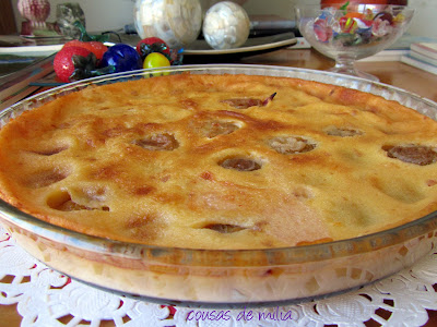 Clafoutis de ciruelas