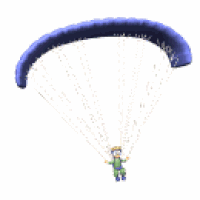 Gambar Animasi Bergerak Terjun Payung Kartun Lucu Parachute Gif 