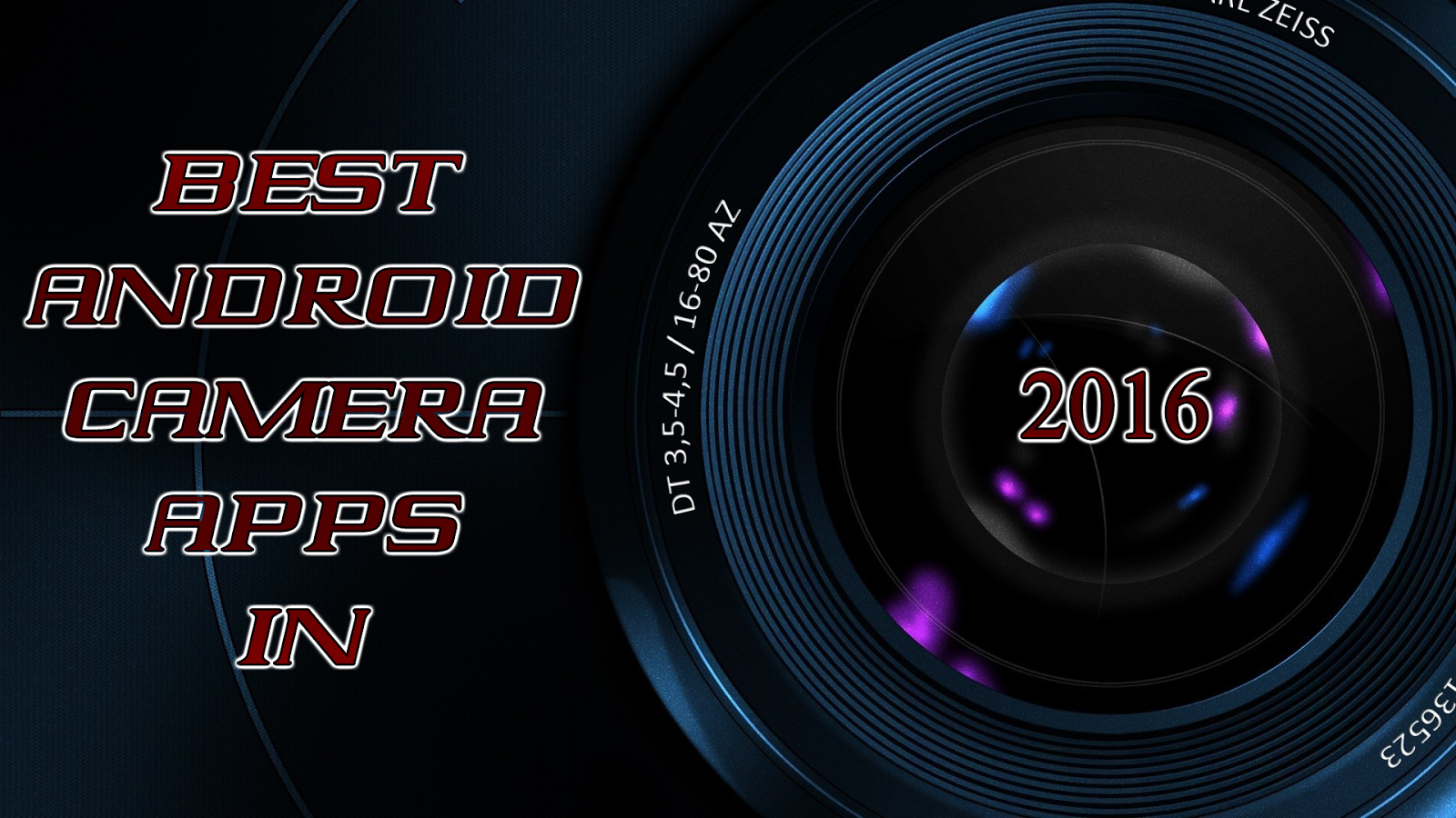 2016 වසරේ හොදම android කැමරා apps ( Best Camera Apps in 2016 )