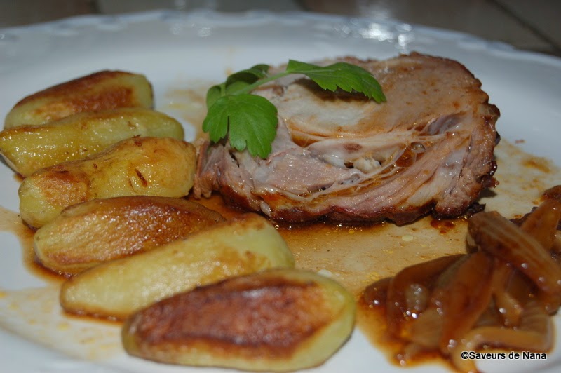 Rôti De Porc Confit Au Four Basse Température saveursdenana.blogspot.com