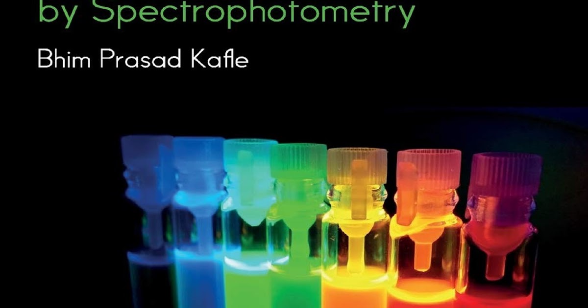 Engineering Library Ebooks Chemical Analysis and Material Characterization by Spectrophotometry
