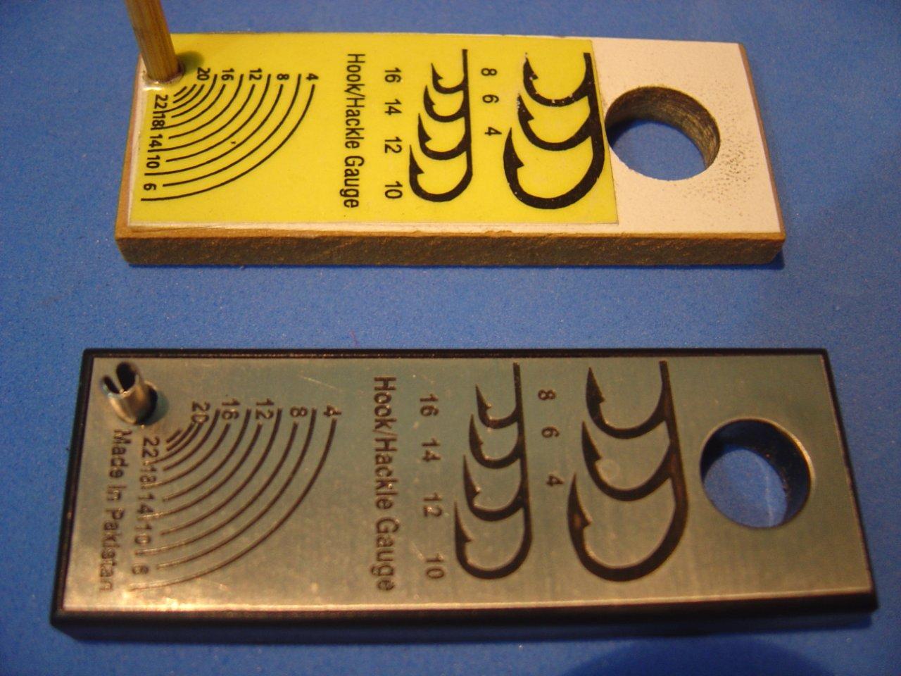 Keko Moscas: Fly tying: Hackle Gauge