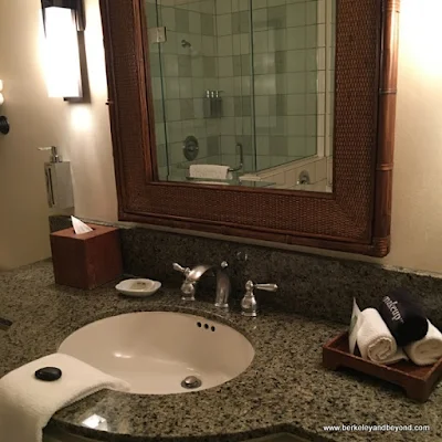 bathroom vanity at Tradewinds Carmel in Carmel, California