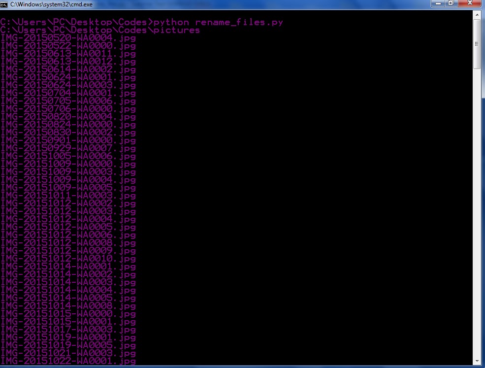 Geospatial Solutions Expert Python script to rename multiple files/folders