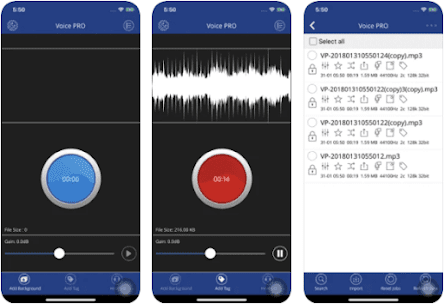 Aplikasi Edit Suara iPhone - Voice PRO