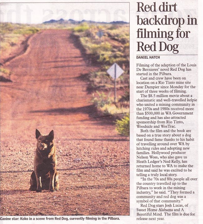 Stumpy Wanders Red Dog The Movie