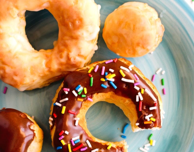 Air Fryer Biscuit Donuts The Two Bite Club