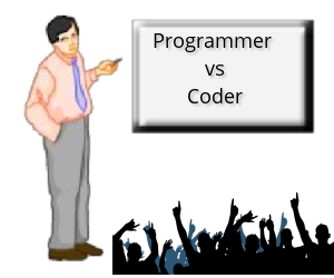 7 Differences Between Coder and a Programmer - PProgramming