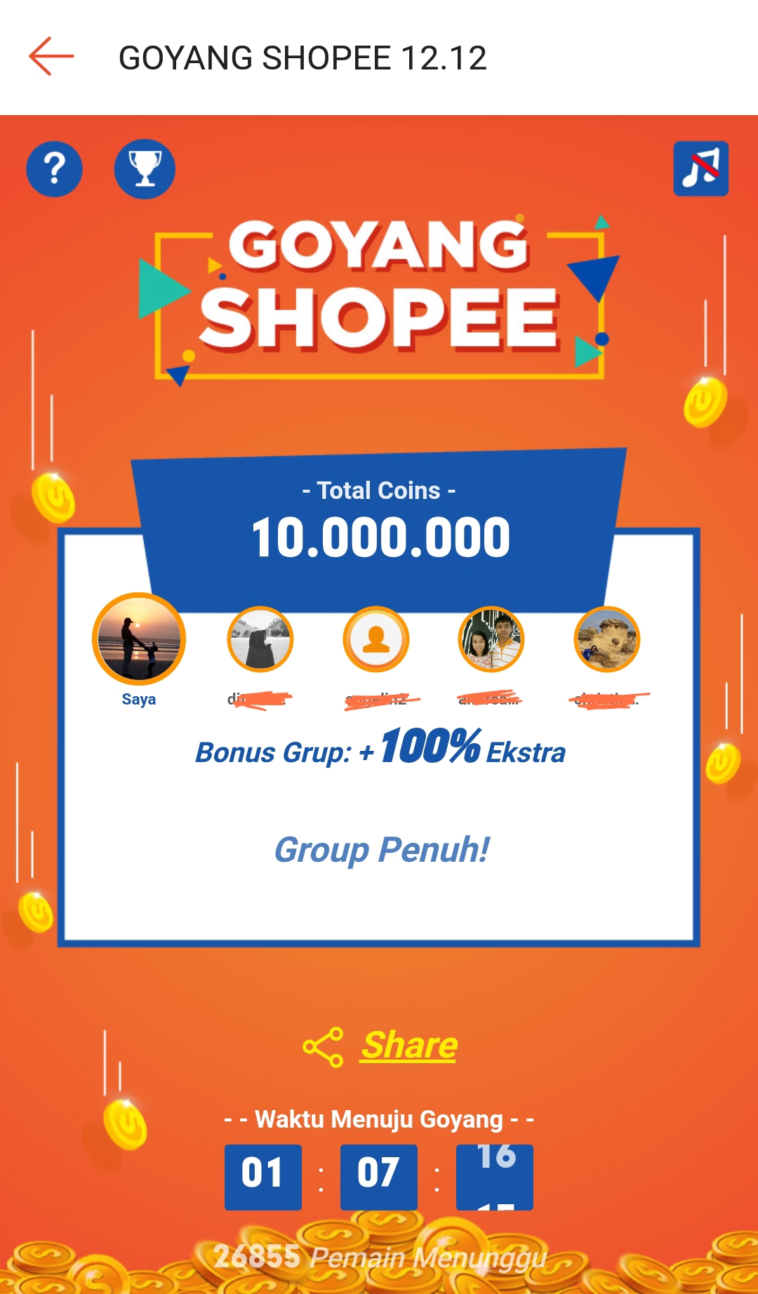 Shopee Games Terbaru Goyang Shopee