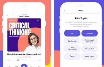 Aplikasi Podcast Indonesia Paling Mantap - Area Fokus