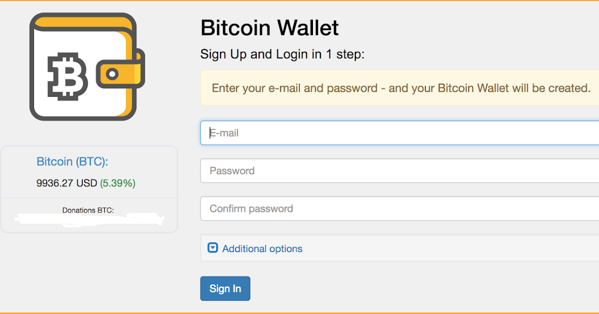 create your own bitcoin wallet