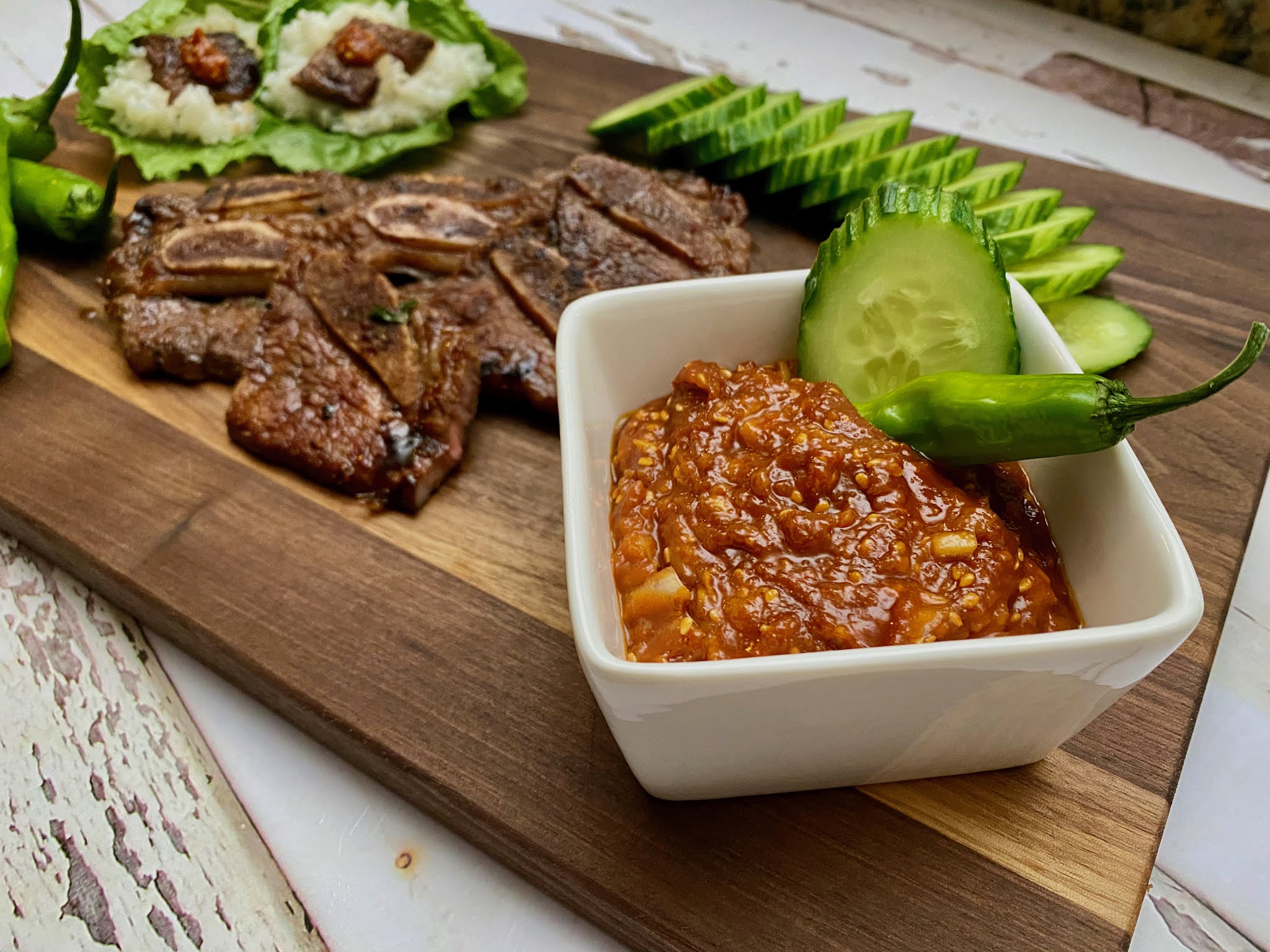 Ssamjang Korean BBQ Dipping Sauce