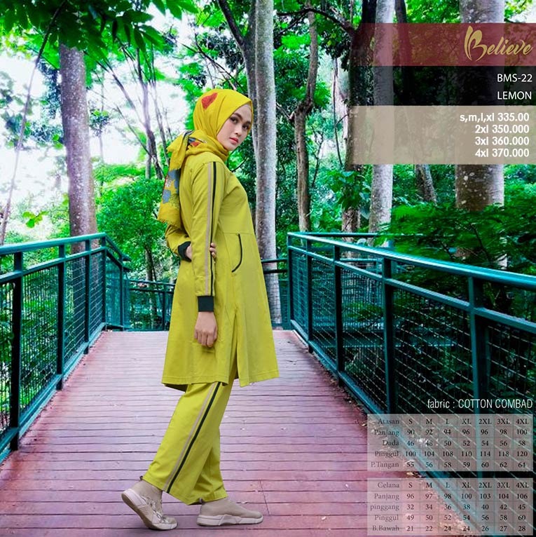 Baju  Olahraga Muslim 11 Koleksi Foto dan Contoh Model 