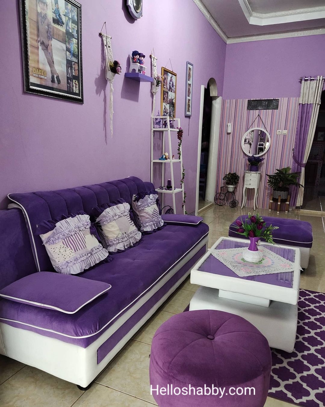 6 Contoh Warna Cat Tembok Ruang Tamu yang Bagus dan Cantik