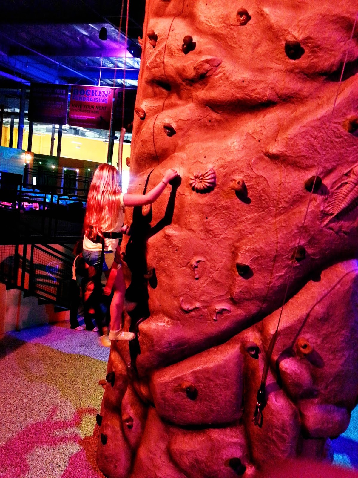 Funky Polkadot Giraffe Family Fun at Rockin' Jump Orange County