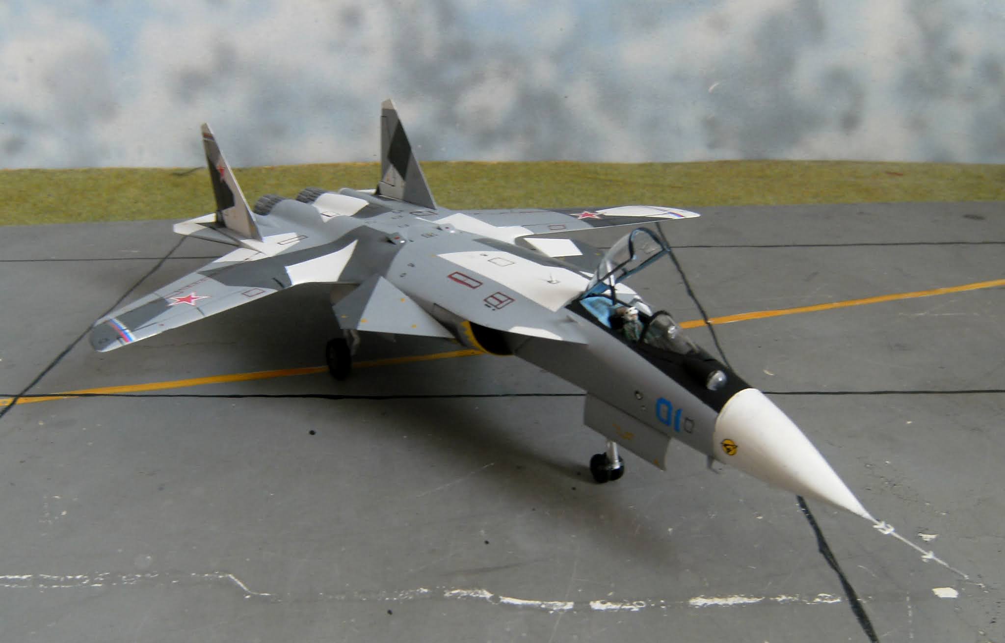 HappyscaleModellbau Suchoi Su47 Berkut Italeri 1/72