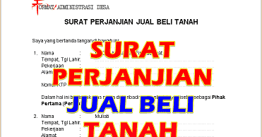 36++ Contoh surat jual beli tanah bermaterai doc terbaru yang baik dan benar