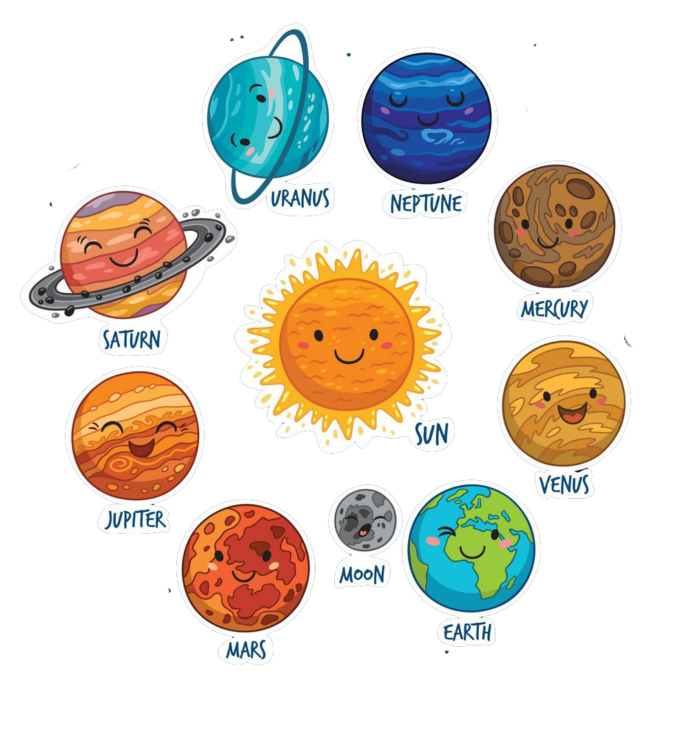 Les activités de maman et Lukas: Système solaire à partir de 2 ans