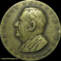 Medalla de Bronce Angel Faivovich Hitskovich
