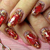 Nail Designs Red And Gold