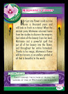 My Little Pony Mistmane's Flower Series 5 Trading Card