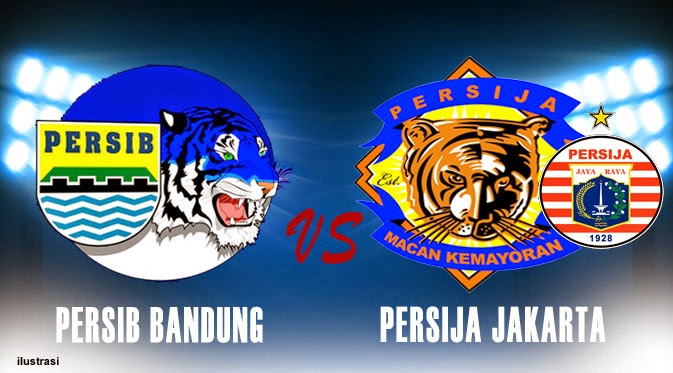 Persib Bandung vs Persija Jakarta Agustus 2014 - Sepak Bola Indonesia