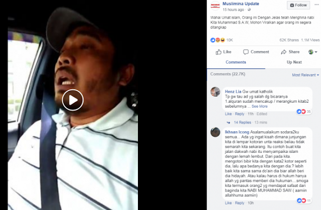 Video Viral Hina Nabi Muhammad, Sudah dishare 62rb x, Sekarang Orang Ini Lagi Diburu Netizen
