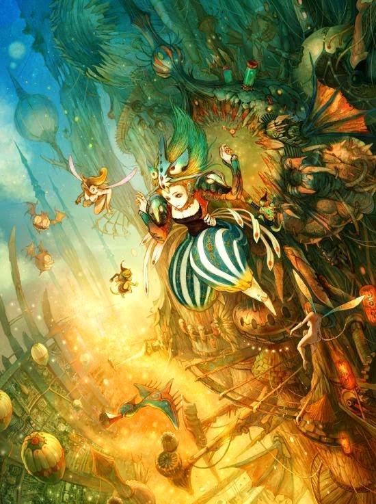 Kyoung Hwan Kim tahra deviantart ilustrações fantasia