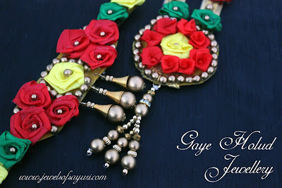 Gaye Holud ribbon jewellery