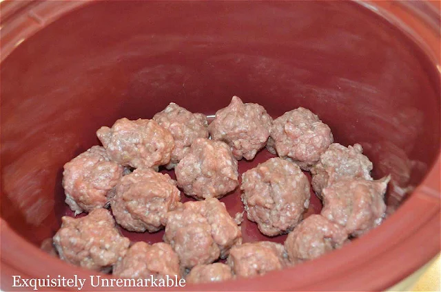 Cooking Meatballs In A Slow Cooker