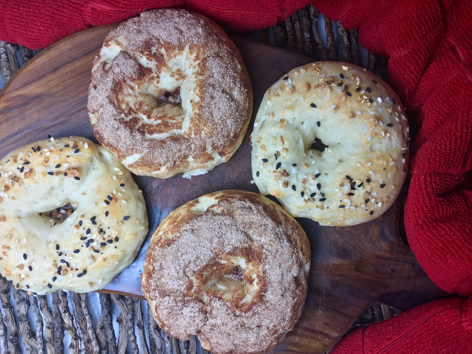 Food Fitness by Paige Cinnamon Toast Bagels