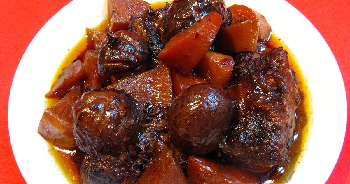 Duck Soup Easy Slow Cooker Red Wine Spicy Bean Paste Ox Tail Stew