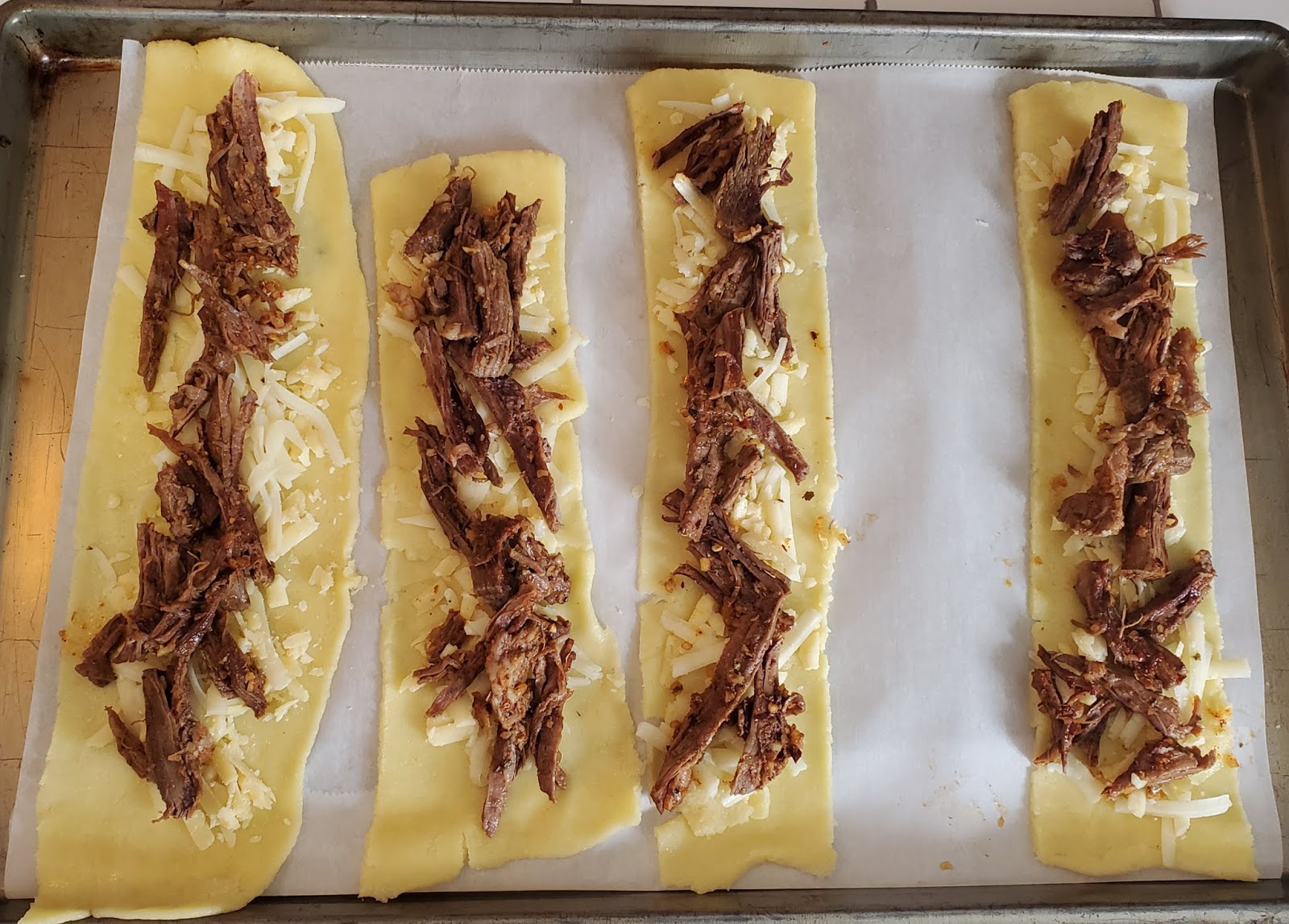Carrie's Kitchen Creations Keto Friendly Beef Or Chicken "Flautas