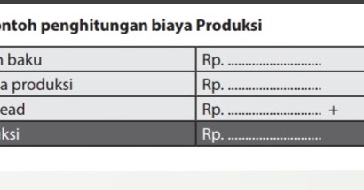 Perhitungan Biaya Dan Pemasaran Produksi Produk Teknologi Transportasi Dan Logistik
